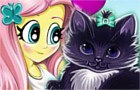 Juego Fluttershy y su Gatito